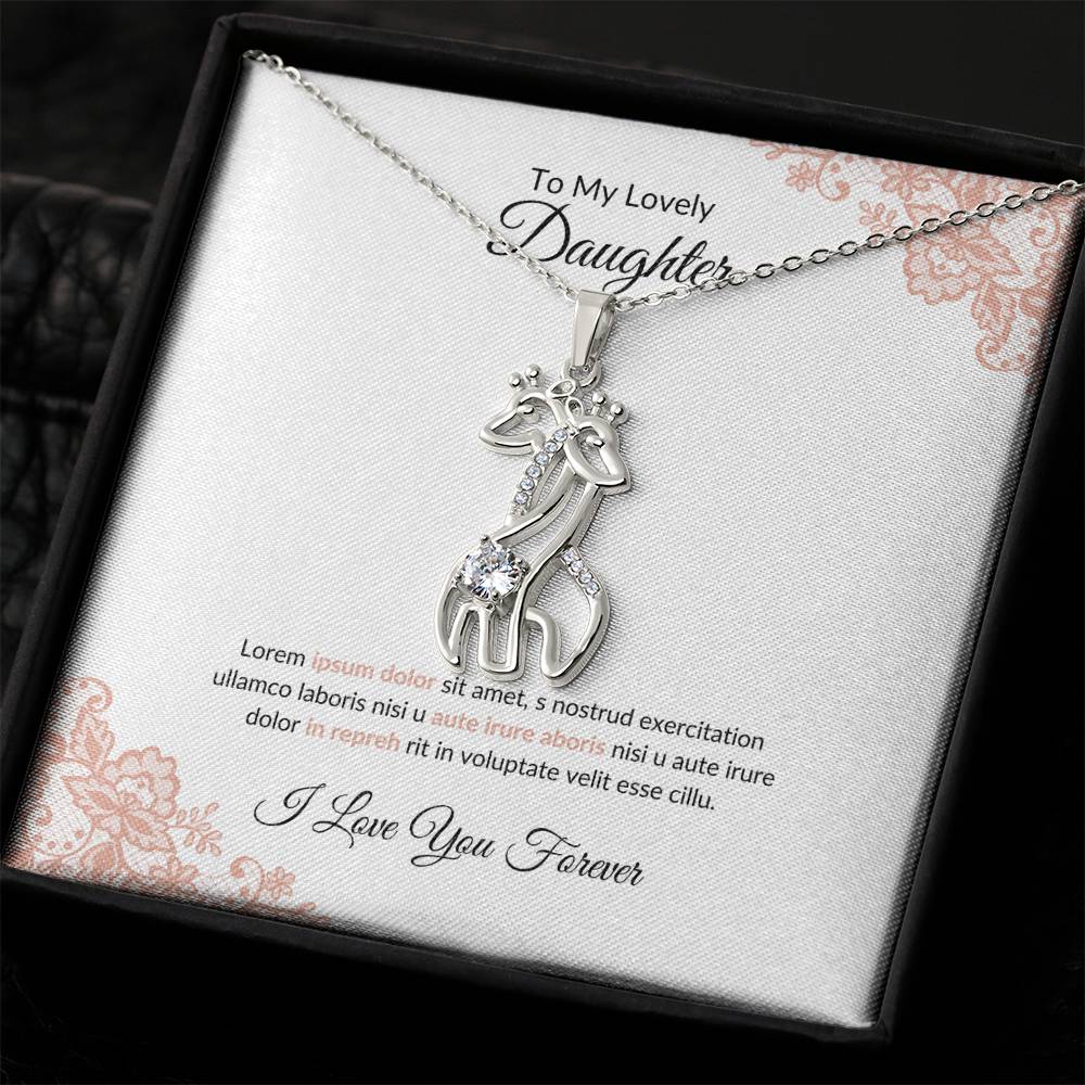 To My Lovely Daughter Lorem Ipsum-Express Your Love Gifts