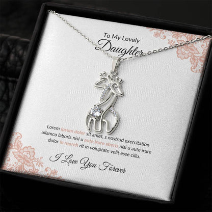 To My Lovely Daughter Lorem Ipsum-Express Your Love Gifts