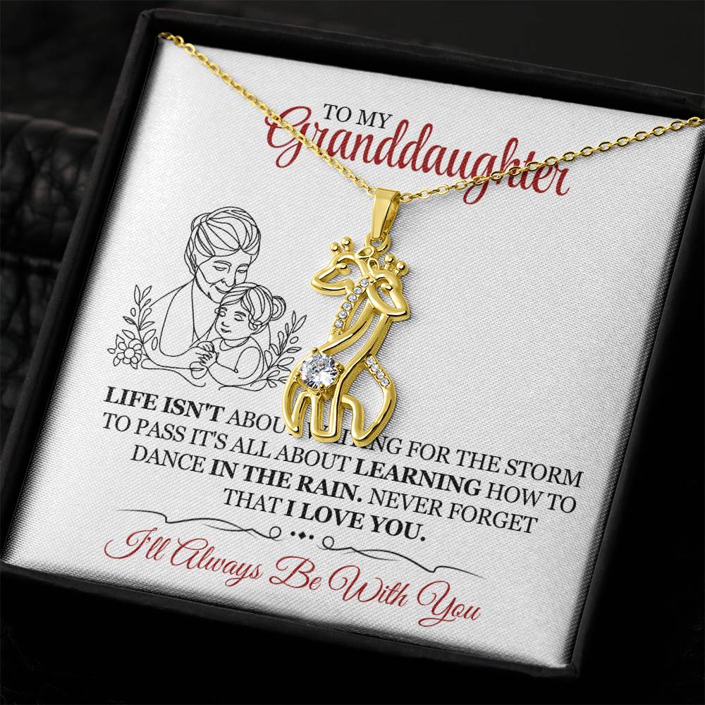 To Granddaughter From Grandma Dance in the Rain-Express Your Love Gifts