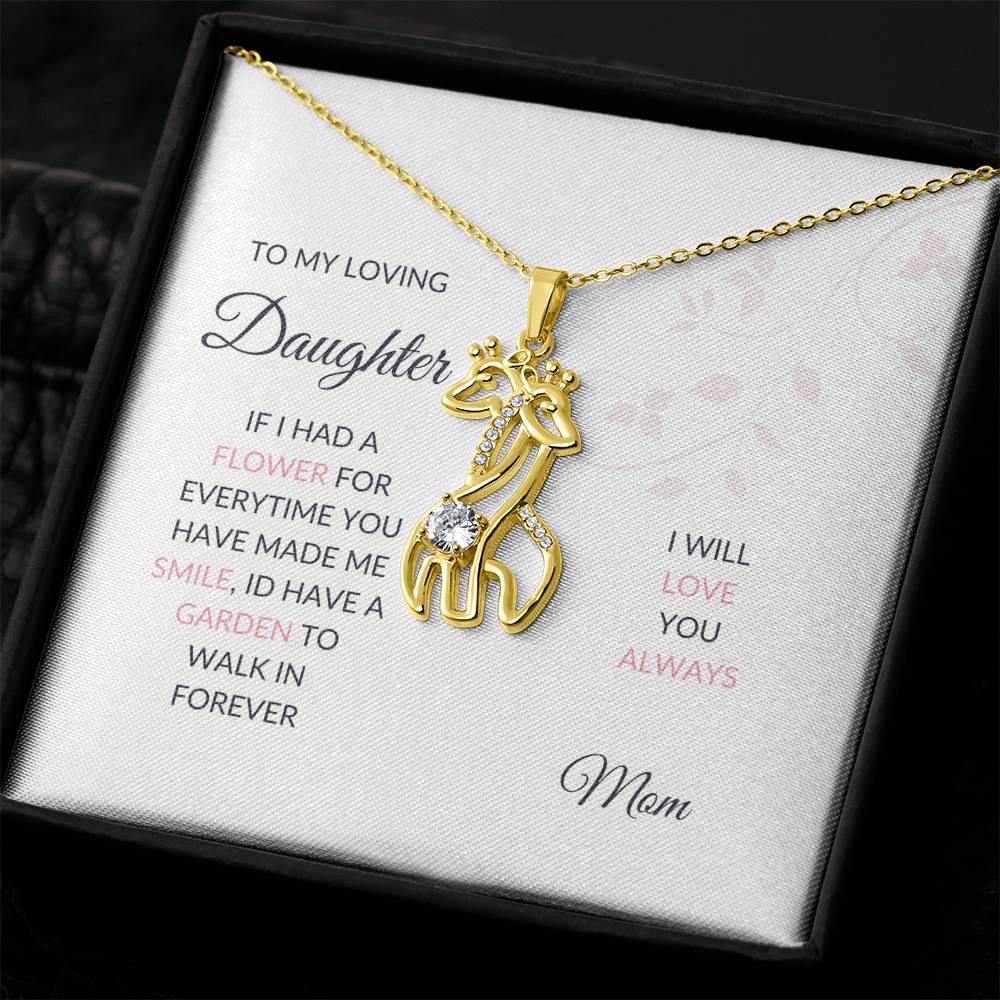 To Daughter Form Mom Walk In Forever-Express Your Love Gifts