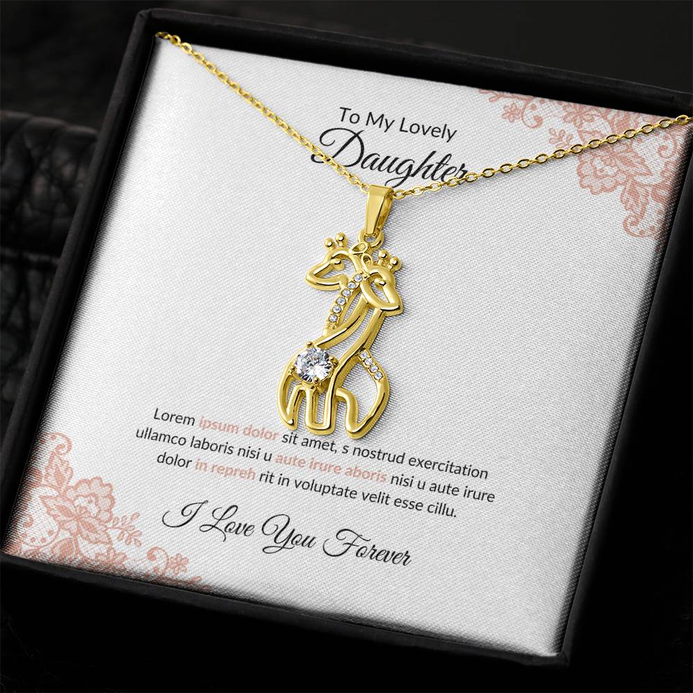 To My Lovely Daughter Lorem Ipsum-Express Your Love Gifts