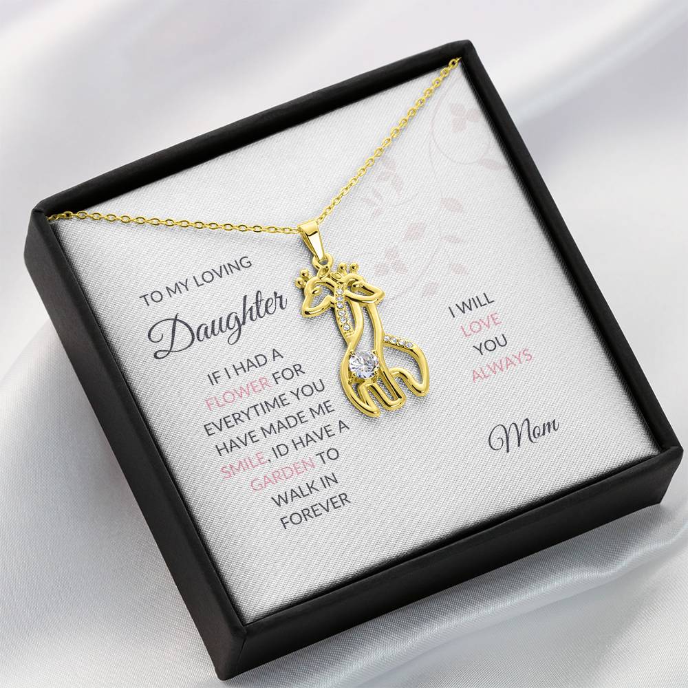 To Daughter Form Mom Walk In Forever-Express Your Love Gifts