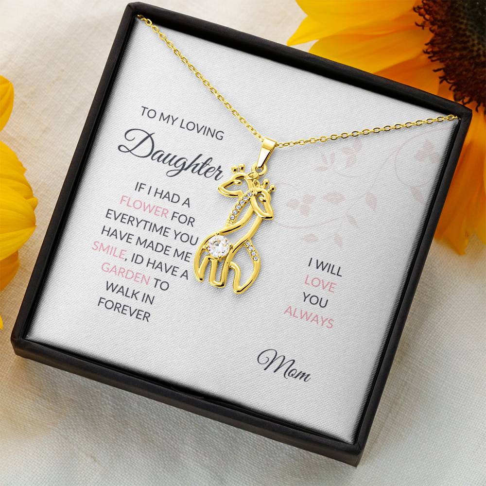To Daughter Form Mom Walk In Forever-Express Your Love Gifts