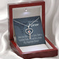My Superhero Nurse! Heart Scope Necklace Red Swarovski Crystal Adjustable Chain 18-22"-Express Your Love Gifts