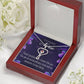 Extraordinary Nurse Heart Scope Necklace Red Swarovski Crystal Adjustable Chain 18-22"-Express Your Love Gifts