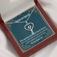 Nurses are Special Heart Scope Necklace Red Swarovski Crystal Adjustable Chain 18-22"-Express Your Love Gifts