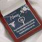 Deep Respect Heart Scope Necklace Red Swarovski Crystal Adjustable Chain 18-22"-Express Your Love Gifts