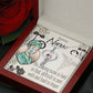 An Amazing Nurse Heart Scope Necklace Red Swarovski Crystal Adjustable Chain 18-22"-Express Your Love Gifts