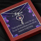Extraordinary Nurse Heart Scope Necklace Red Swarovski Crystal Adjustable Chain 18-22"-Express Your Love Gifts