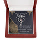 Nurses are Like Angels Heart Scope Necklace Red Swarovski Crystal Adjustable Chain 18-22"-Express Your Love Gifts