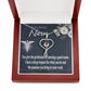Deep Respect Heart Scope Necklace Red Swarovski Crystal Adjustable Chain 18-22"-Express Your Love Gifts