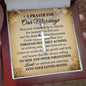 For Our Marriage Cross Card Necklace w Stainless Steel Pendant-Express Your Love Gifts