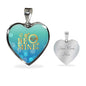 Be Mine Necklace Stainless Steel or 18k Gold Heart Pendant 18-22" - Express Your Love Gifts