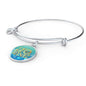 Be Mine Stainless Steel or 18k Gold Circle Bangle Bracelet - Express Your Love Gifts