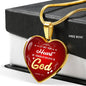 Bible Verse Necklace Be Not Troubled Stainless Steel or 18k Gold Pendant 18-22" - Express Your Love Gifts