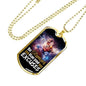 Be Stronger Than Your Excuses Stainless Steel or 18k Gold Dog Tag 24" Chain-Express Your Love Gifts