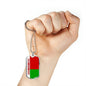 Belarus Flag Necklace Belarus Flag Stainless Steel or 18k Gold Dog Tag 24" - Express Your Love Gifts