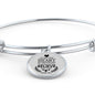 Believe In God Scripture Stainless Steel or 18k Gold Circle Bangle Bracelet-Express Your Love Gifts