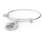 Believe In God Scripture Stainless Steel or 18k Gold Circle Bangle Bracelet-Express Your Love Gifts