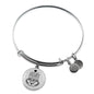 Believe In God Scripture Stainless Steel or 18k Gold Circle Bangle Bracelet-Express Your Love Gifts