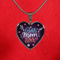 Best Mother Gift Necklace Stainless Steel or 18k Gold Heart Pendant 18-22" - Express Your Love Gifts