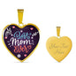 Best Mother Gift Necklace Stainless Steel or 18k Gold Heart Pendant 18-22" - Express Your Love Gifts