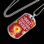 Best Teacher Appreciation Gift Stainless Steel or 18k Gold Dog Tag W 24"-Express Your Love Gifts