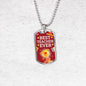 Best Teacher Appreciation Gift Stainless Steel or 18k Gold Dog Tag W 24"-Express Your Love Gifts