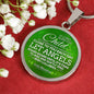 Bless This Child Circle Necklace Stainless Steel or 18k Gold 18-22" - Express Your Love Gifts
