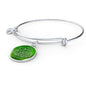Bless This Child Stainless Steel or 18k Gold Circle Bangle Bracelet - Express Your Love Gifts