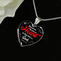 Blessed Are The Pure in Hearts Christian Pendant Necklace Stainless Steel or 18k Gold 18-22" - Express Your Love Gifts