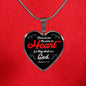 Blessed Are The Pure in Hearts Christian Pendant Necklace Stainless Steel or 18k Gold 18-22" - Express Your Love Gifts