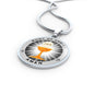 Body Of Christ Communion Circle Necklace Stainless Steel or 18k Gold 18-22" - Express Your Love Gifts