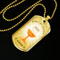 Body Of Christ Necklace Stainless Steel or 18k Gold Dog Tag 24" Chain-Express Your Love Gifts