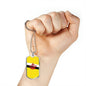 Brunei Flag Necklace Brunei Flag Stainless Steel or 18k Gold Dog Tag 24" - Express Your Love Gifts
