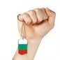Bulgaria Flag Necklace Bulgaria Flag Stainless Steel or 18k Gold Dog Tag 24" - Express Your Love Gifts