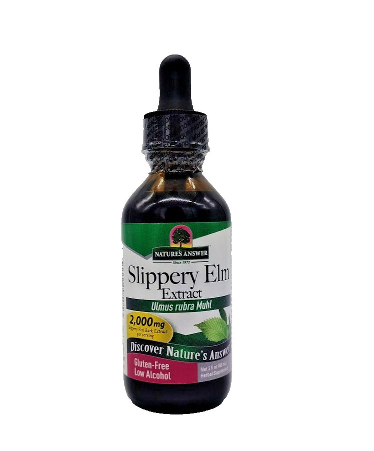 Nature's Answer | Slippery Elm Extract | 2,000 mg Soother EXP 09/2027-Express Your Love Gifts