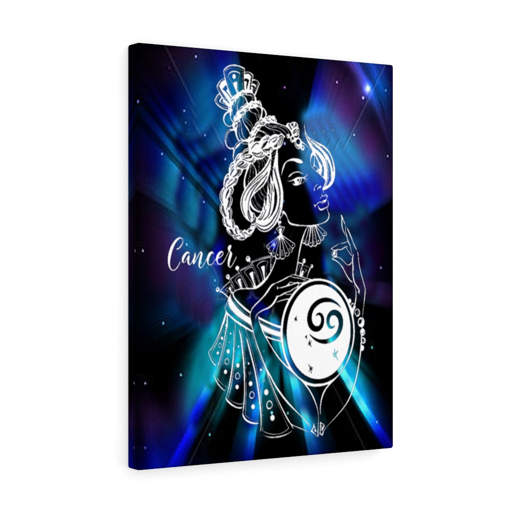 Cancer Zodiac Horoscope Sign Constellation Canvas Print Astrology Home Decor Ready to Hang Artwork - Express Your Love Gifts