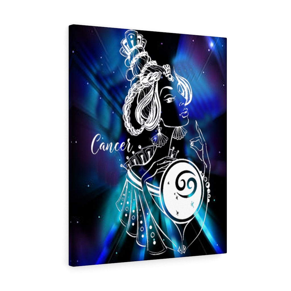 Cancer Zodiac Horoscope Sign Constellation Canvas Print Astrology Home Decor Ready to Hang Artwork - Express Your Love Gifts