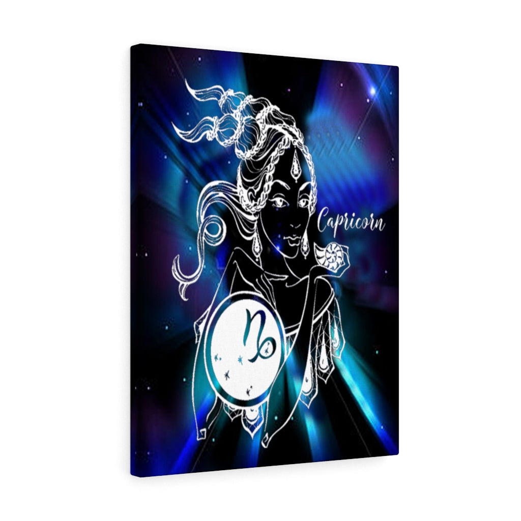 Capricorn Zodiac Horoscope Sign Constellation Canvas Print Astrology Home Decor Ready to Hang Artwork - Express Your Love Gifts