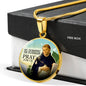 Catholic St. Dominic De Guzman Circle Necklace Stainless Steel or 18k Gold 18-22" - Express Your Love Gifts