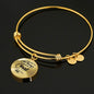Christ Gives Me Strength Philippians Circle Bangle Bracelet Stainless Steel or 18k Gold" - Express Your Love Gifts