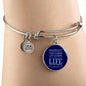 Christian John 15:13 For His Friends Circle Bangle Bracelet Stainless Steel or 18k Gold" - Express Your Love Gifts