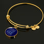 Christian John 15:13 For His Friends Circle Bangle Bracelet Stainless Steel or 18k Gold" - Express Your Love Gifts