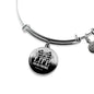 Christian John 15:13 Greater Love Circle Bangle Bracelet Stainless Steel or 18k Gold" - Express Your Love Gifts