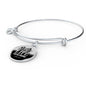 Christian John 15:13 Greater Love Circle Bangle Bracelet Stainless Steel or 18k Gold" - Express Your Love Gifts
