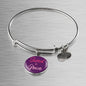 Christian Saved By Grace Circle Bangle Bracelet Stainless Steel or 18k Gold" - Express Your Love Gifts