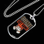 Come Get Some Necklace Stainless Steel or 18k Gold Dog Tag 24" Chain-Express Your Love Gifts