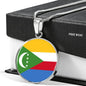 Comoros Flag Necklace Comoros Flag Stainless Steel or 18k Gold 18-22" - Express Your Love Gifts
