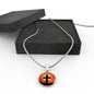 Cross Circle Necklace Stainless Steel or 18k Gold 18-22"-Express Your Love Gifts